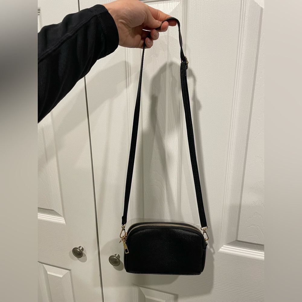 Women’s Black Purse | Small Hand Bag for Girl’s Night Out or Date Night